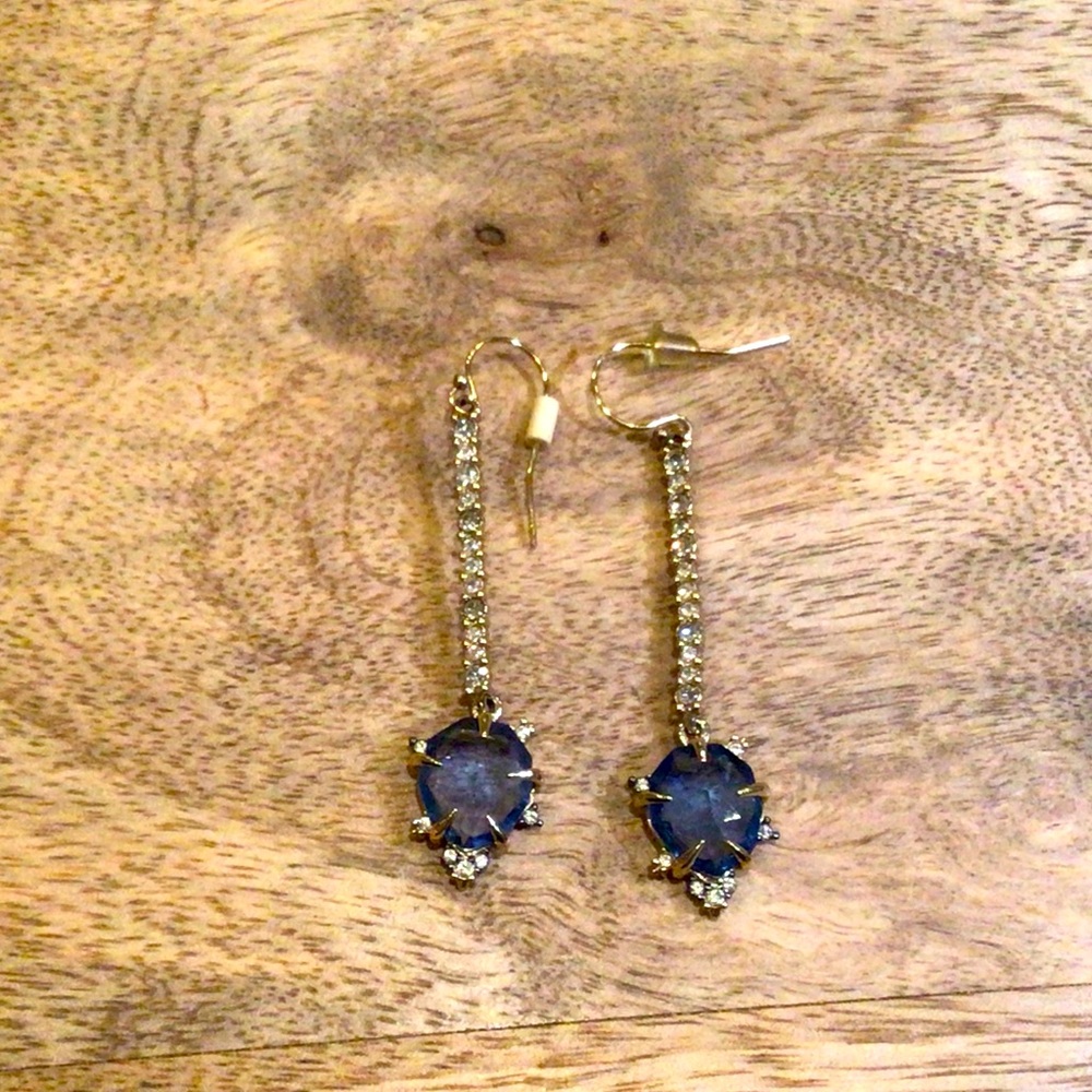 Alexis Bittar crystal and peridot drop earrings